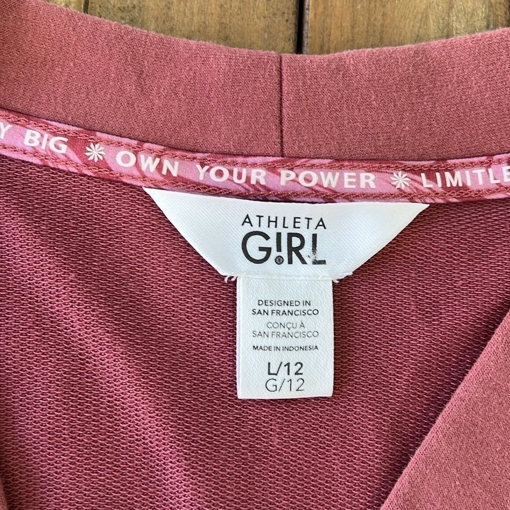 Athleta rose snap